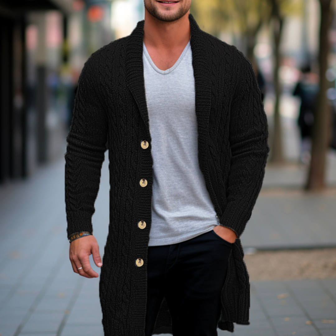 Boaz | Stijlvolle Heren Cardigan