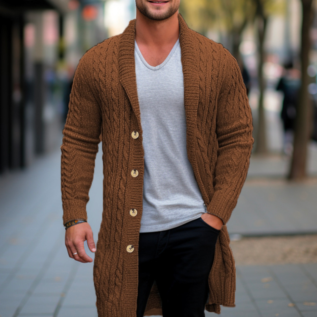 Boaz | Stijlvolle Heren Cardigan