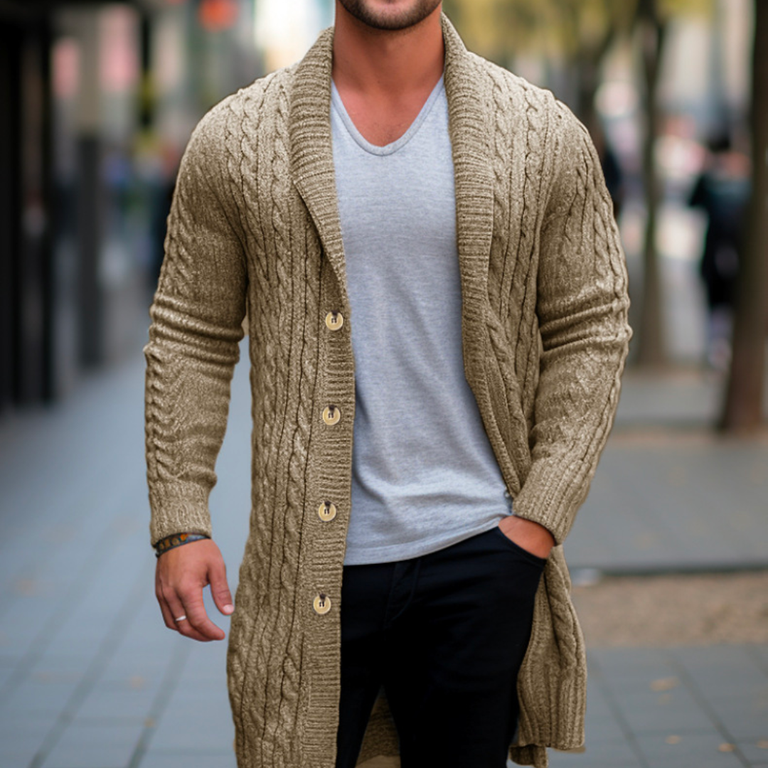 Boaz | Stijlvolle Heren Cardigan